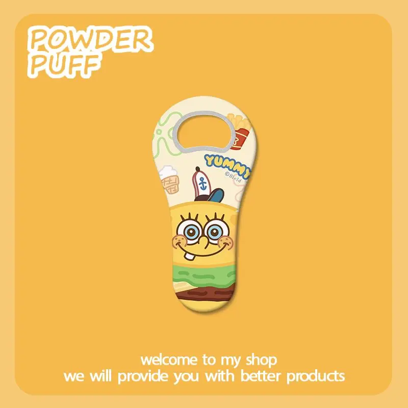 Kitchen Gadgets New Products - ที่เปิดขวดรูปแฮมเบอร์เกอร์สปันจ์บ็อบน่ารัก แม่เหล็กติดตู้เย็น พกพาสะดวก ของใช้ในครัวสุดสร้างสรรค์ ของขวัญวันเกิดสุดแปลกใหม่