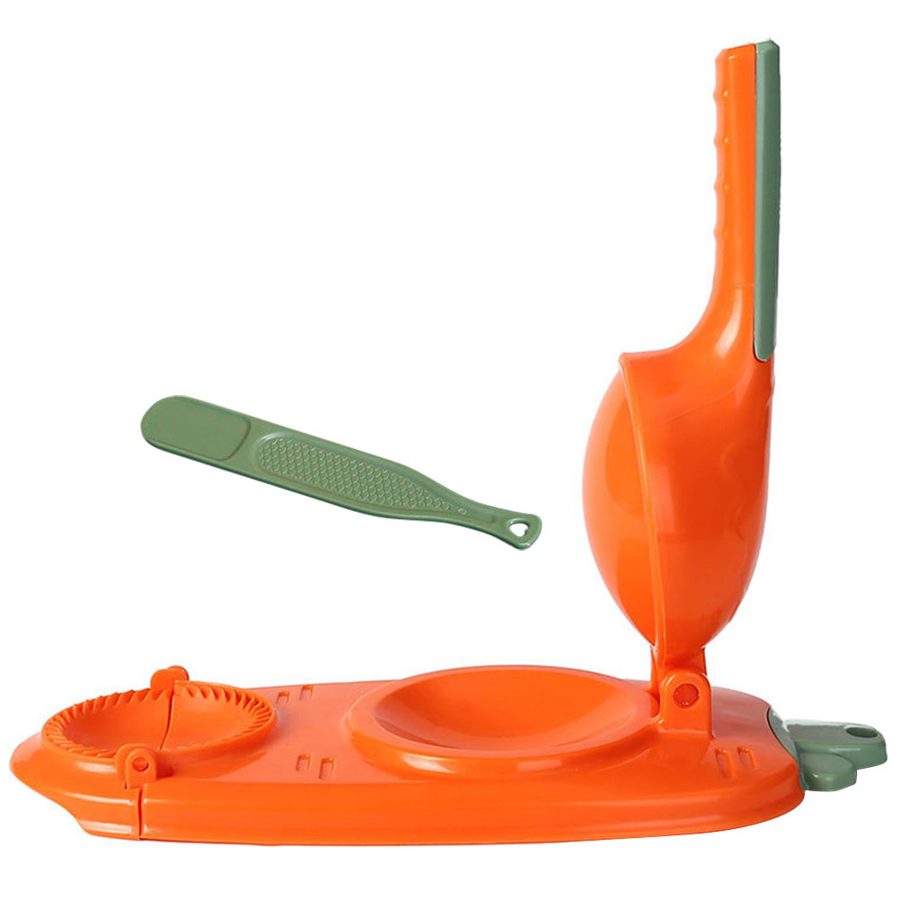 Kitchen Gadgets Dumpling Maker - เครื่องทำแผ่นเกี๊ยว 2-in-1 แบบกด ใช้งานได้ทั้งสองด้าน ด้ามจับออกแบบตามหลักสรีรศาสตร์ ทำความสะอาดง่าย
