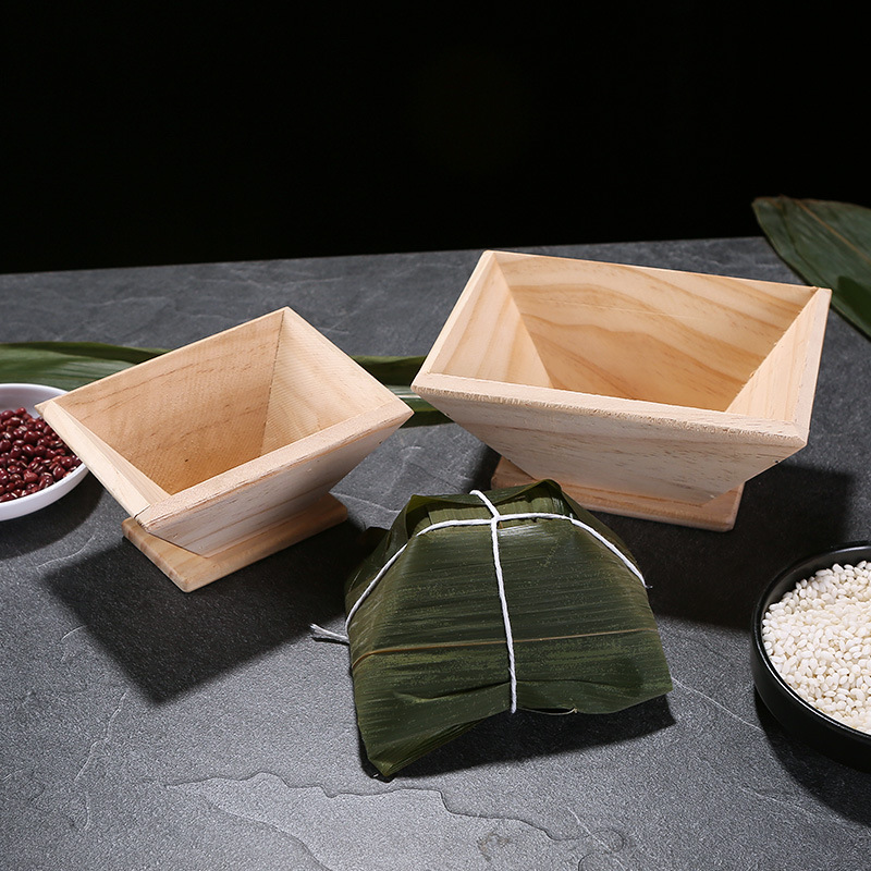 ไม้ Zongzi แม่พิมพ์เทศกาลเรือม - Kitchen Gadgets Dumpling Maker บทวิจารณ์และราคา