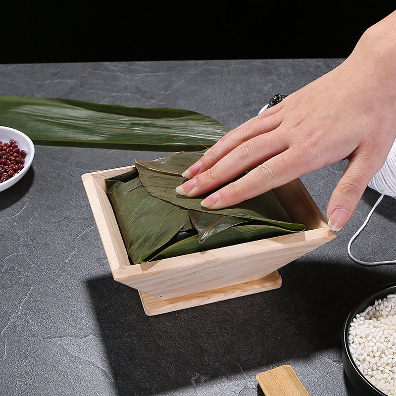 ไม้ Zongzi แม่พิมพ์เทศกาลเรือม - Kitchen Gadgets Dumpling Maker บทวิจารณ์และราคา
