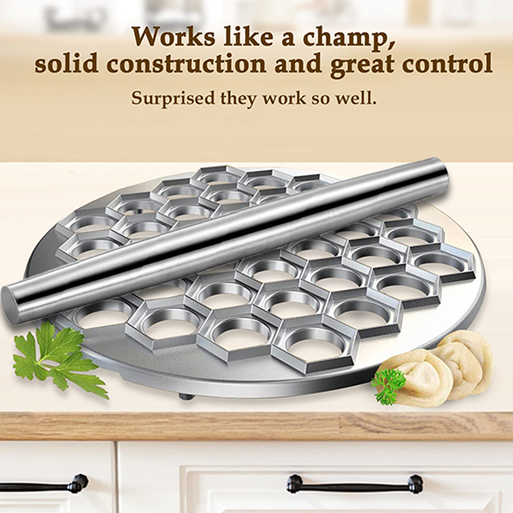 รัสเซีย Ravioli Maker เกี๊ยวแม - Kitchen Gadgets Dumpling Maker บทวิจารณ์และราคา