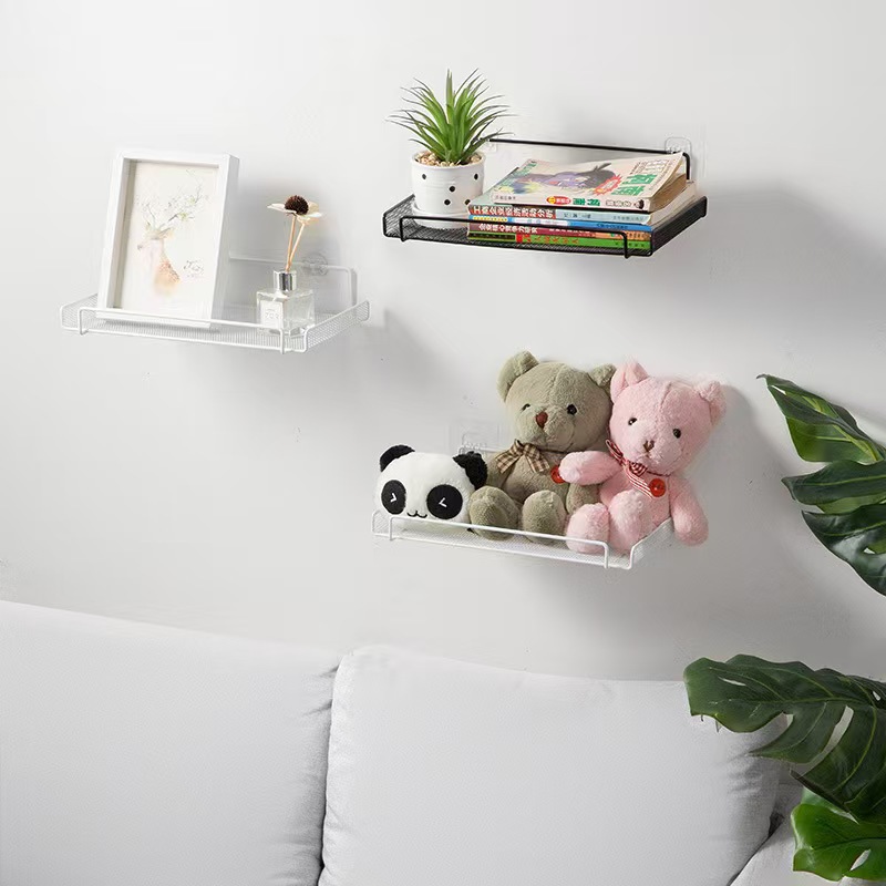 ชั้นวางเราเตอร์ติดผนังแบบไม่ต้ - Kitchen Gadgets Organizer บทวิจารณ์และราคา