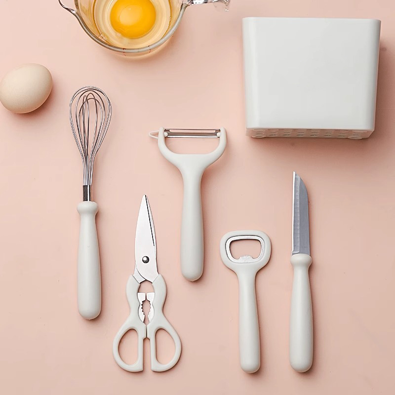 ชุดอุปกรณ์ครัวกัวเป่า 6 ชิ้น:  - Kitchen Helper Gadgets บทวิจารณ์และราคา