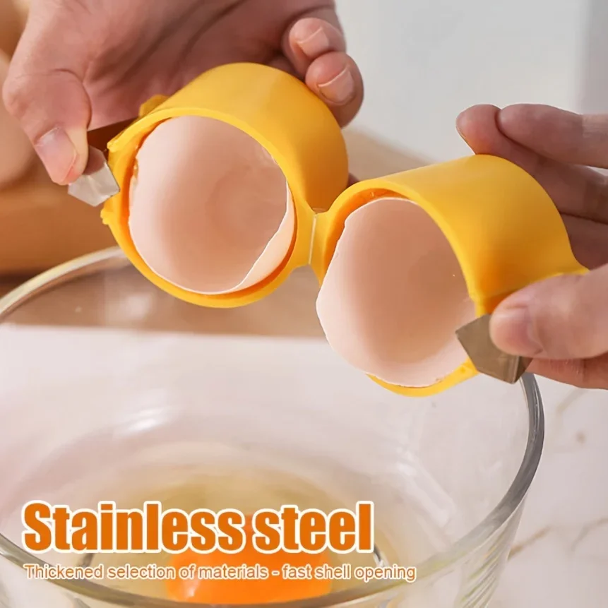 1/3pcs-สแตนเลสสตีล Eggshell Se - Egg Separator Tool บทวิจารณ์และราคา