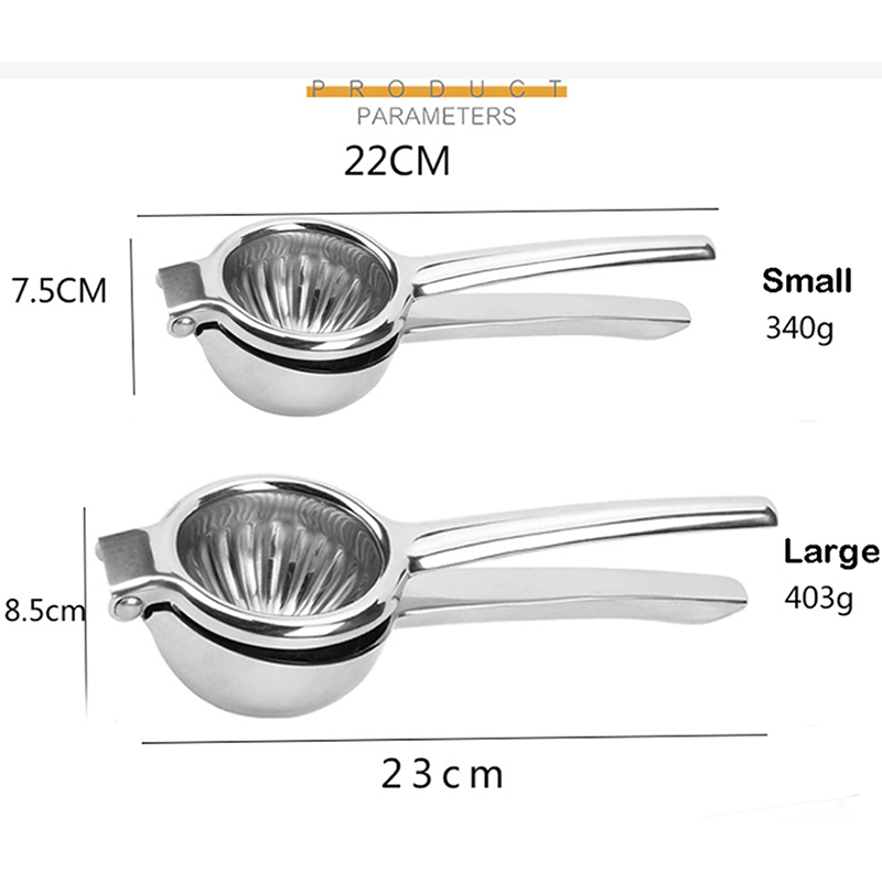 ที่คั้นน้ำมะนาวสเตนเลสสตีลแบบม - Kitchen Gadgets Gold บทวิจารณ์และราคา