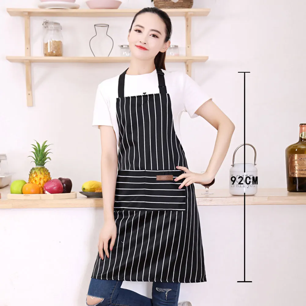 ผ้ากันเปื้อนแบบมีสายผูก ลายทาง - Kitchen Helper Gadgets บทวิจารณ์และราคา