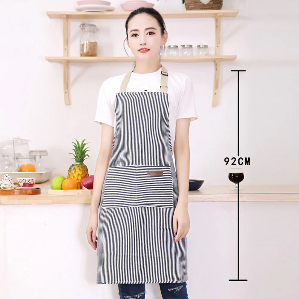 ผ้ากันเปื้อนแบบมีสายผูก ลายทาง - Kitchen Helper Gadgets บทวิจารณ์และราคา